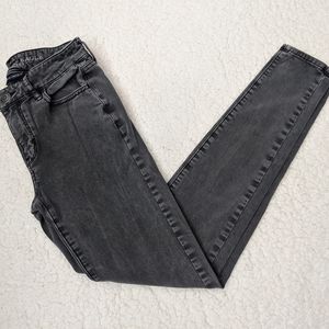 Gray American Eagle Jeggings